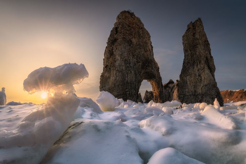 Бухта Золотая.