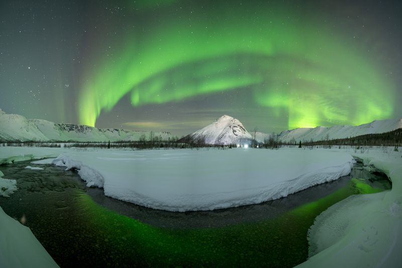 Сияние над Поачвумчорром. фото превью