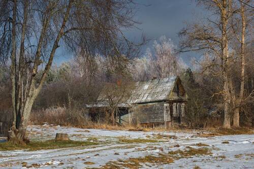 Заброшенный дом.