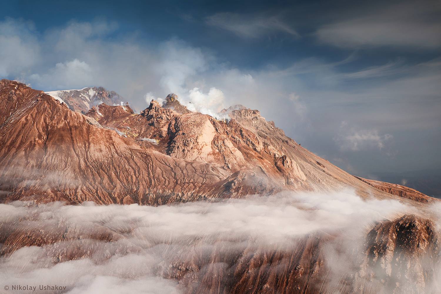 Камчатка, вулканы , Ушаков Николай