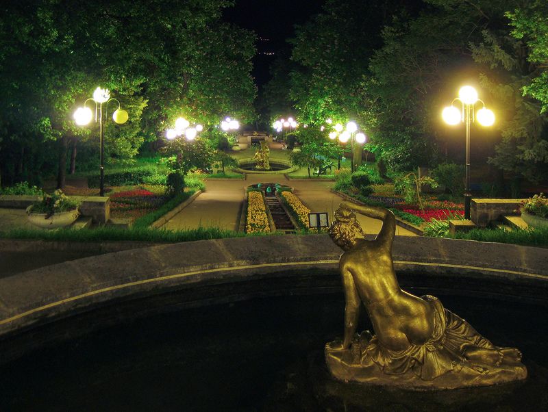 Железноводск. Парк. Фонтан. фото превью