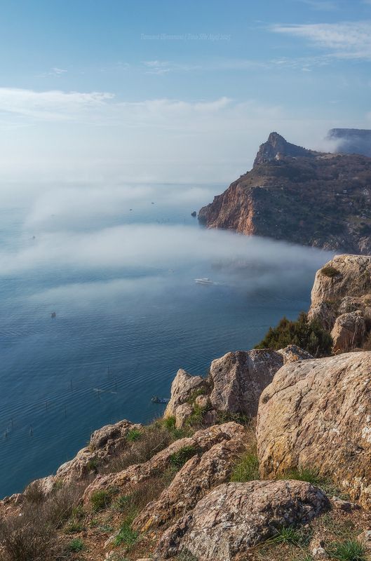 крым, балаклава, севастополь, пейзаж, crimea, landscape, крымский пейзаж, морской пейзаж,  sunset Тепло в январе фото превью