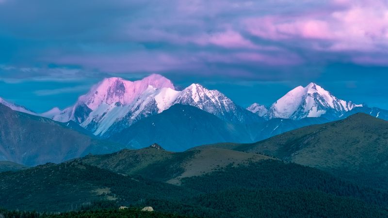 Прощаясь с горами. фото превью