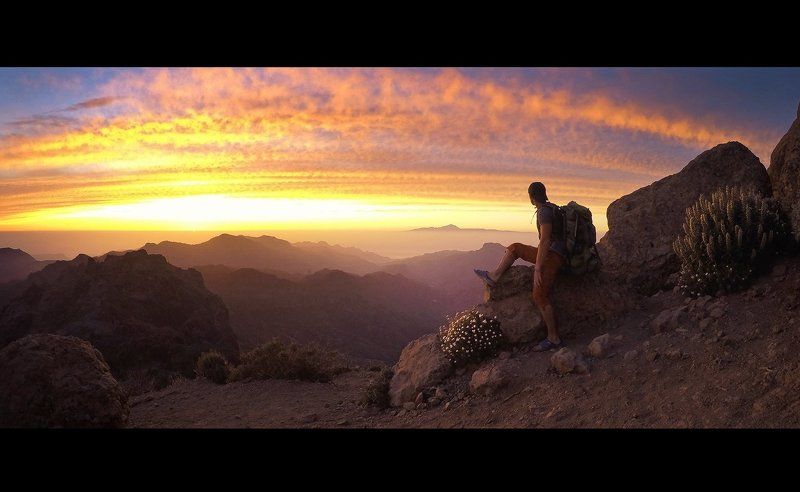 Гран канария, Закат, Путешествия Момент из путешествия фото превью