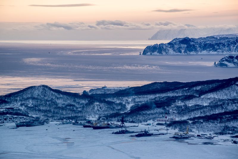 петропавловск-камчатский, камчатка, путешествие, январь Зима, Петропавловск-Камчатский фото превью