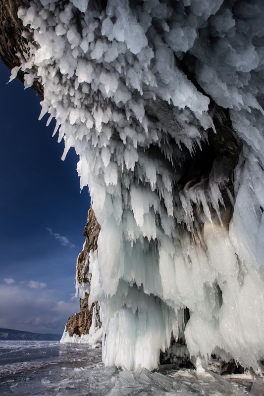 Байкал, лед В пасти... фото превью