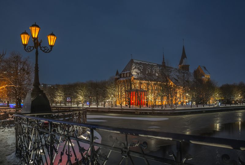 Ночь в Калининграде фото превью