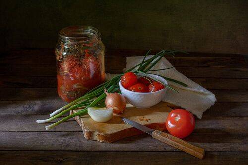 Томаты в собственном соку