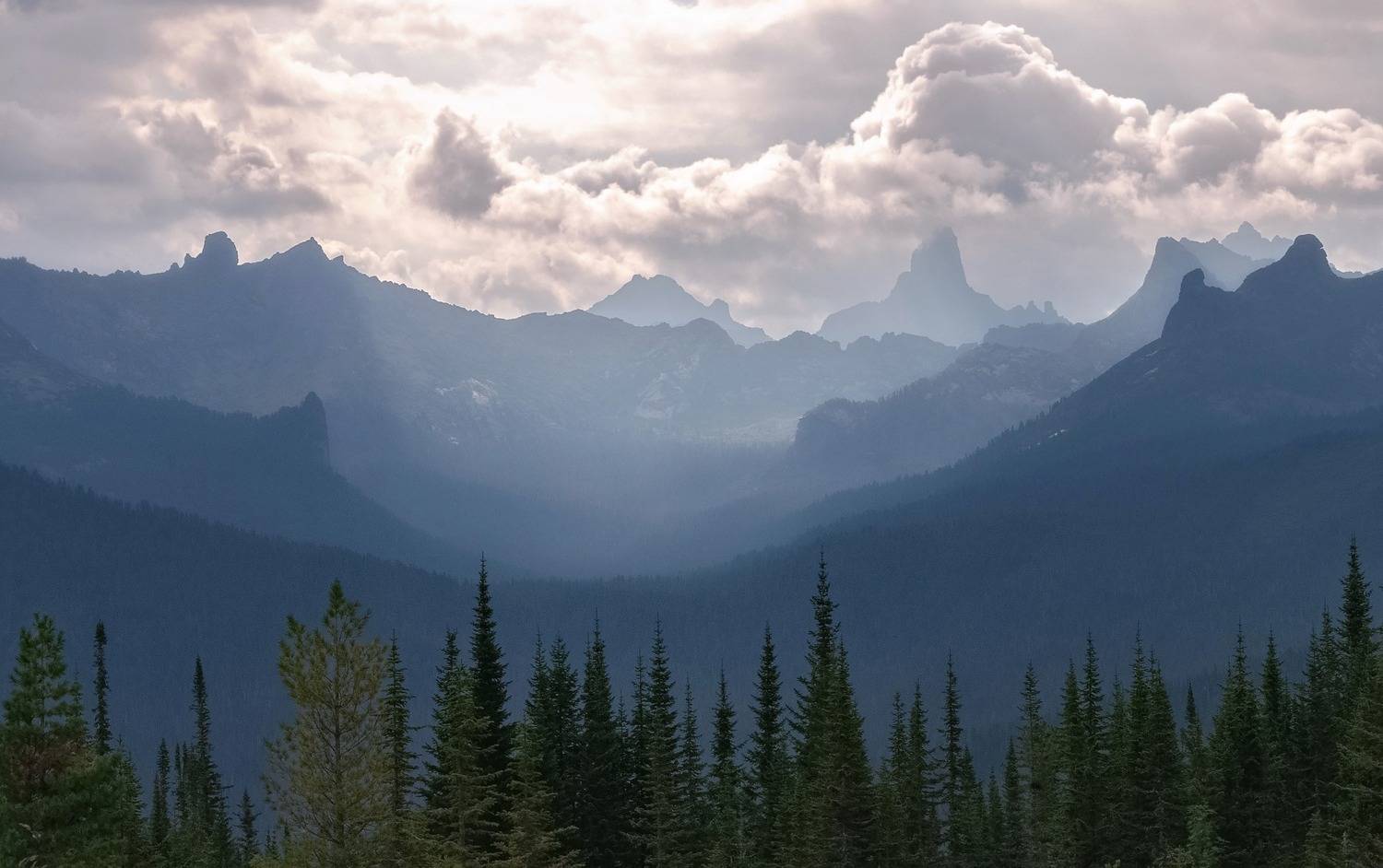 сибирь, горы, непогода ,ергаки, спящий саян, Фомина Марина