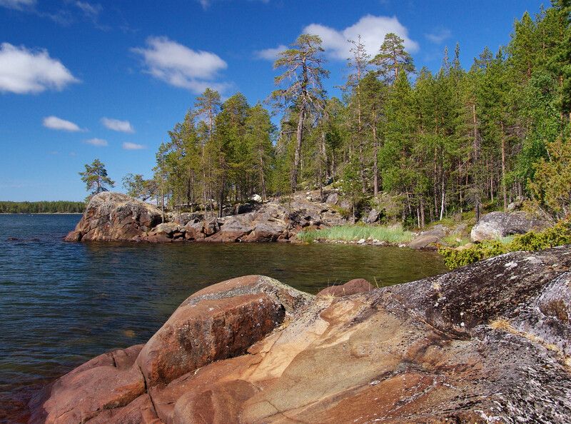 карелия,  белое море, остров высокий На острове Высокий фото превью