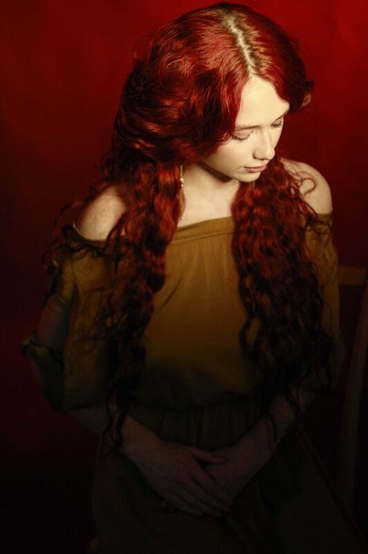 girl, model, red hair, aesthetic, fine art, portrait, photography, preraphaelites, портретб фотография Veronica фото превью