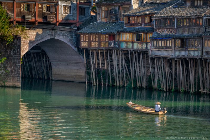fenghuang, china, китай, фэнхуан Утром в Фэнхуане фото превью
