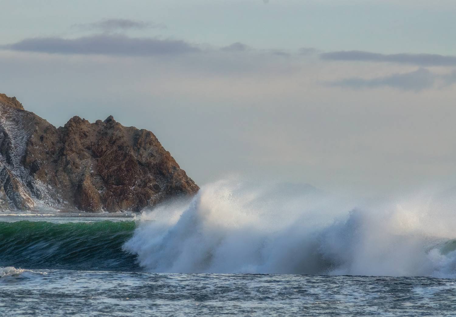 волна, бухта дубовая, приморье, японское море, Чекалев Алексей