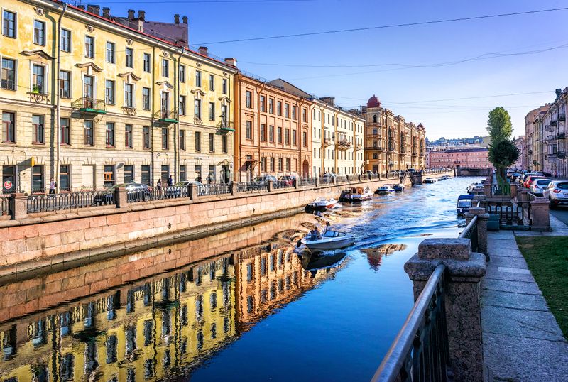 петербург, санкт-петербург, канал грибоедова, лодка Канал Грибоедова фото превью