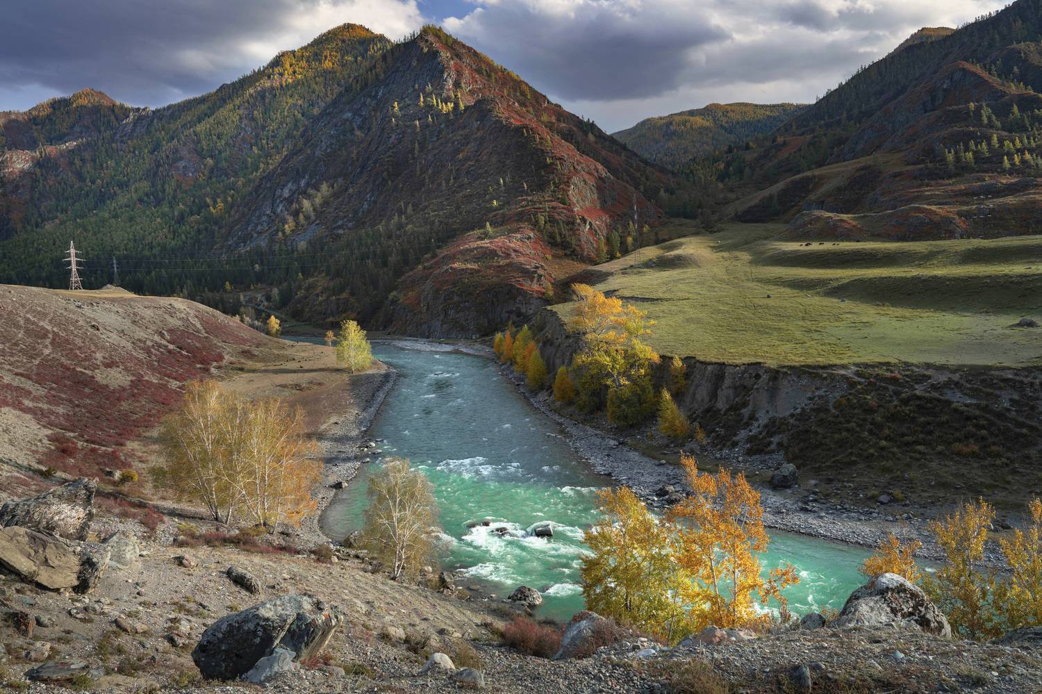 алтай, осень,  чуя, Галина Дейнекина