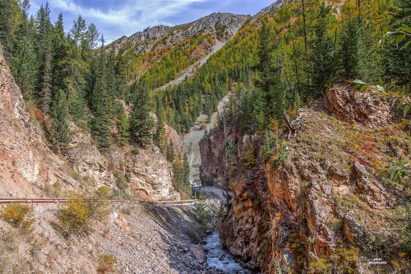 Красные ворота , Улаганский перевал.  фото превью