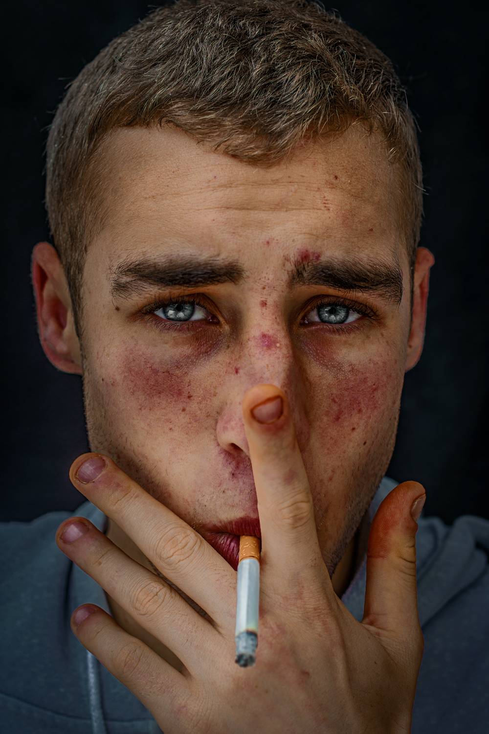 male portrait, shades, face,daylight, hat, details, colors,мужчина, , шляпа, контраст, мужской портрет, высокая текстура, Seif Koussani