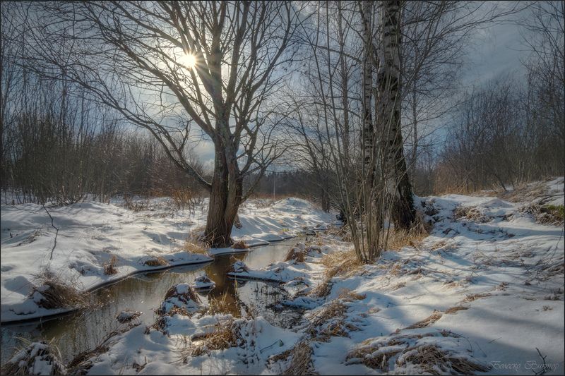 Мартовский ручей. фото превью