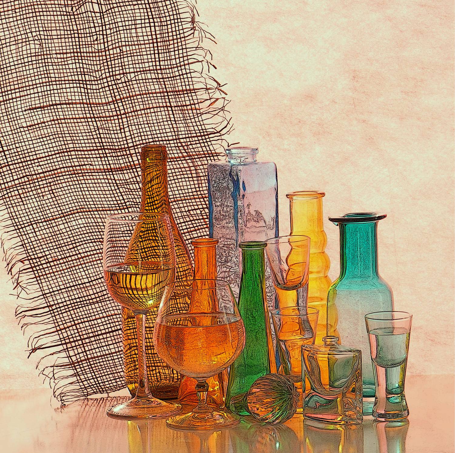 стекло, бутылки, Хохлова (Ермохина) Наталья