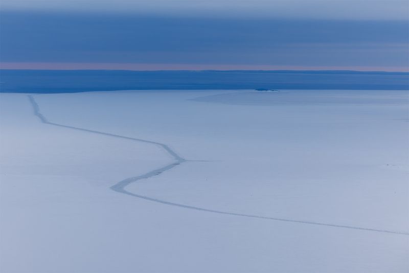 Кольский, Кандалакша, Белое море, Мурманская область Зимний фарватер фото превью