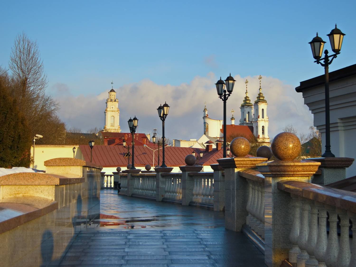 весна, город, ратуша, витебск, беларусь, Виктор Гурков