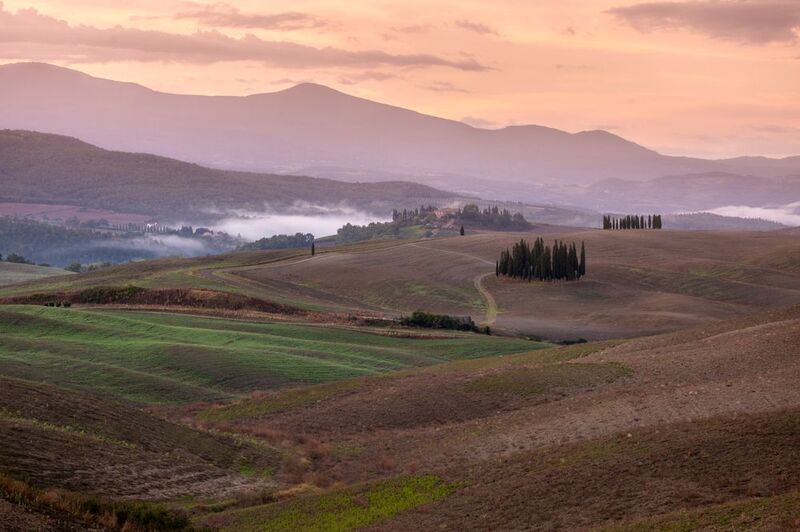 Тоскана. Неподалёку от Монтальчино фото превью