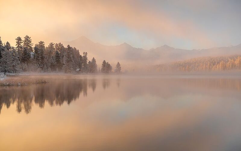 Dawn near the Ulagan pass фото превью