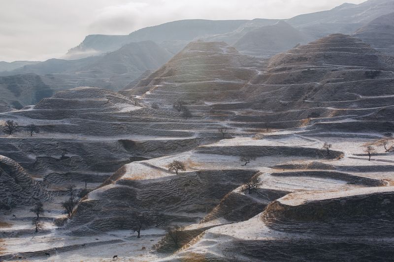 дагестан, рассвет, салта, террасы, кудали На другой планете фото превью