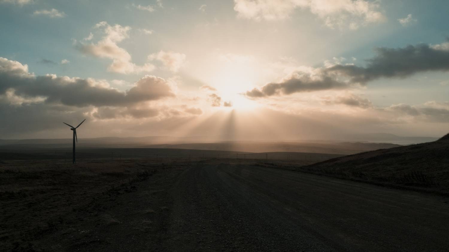 рассвет, командоры, никольское, ветряки, дорога, утро, Goiiiguk Vladimir