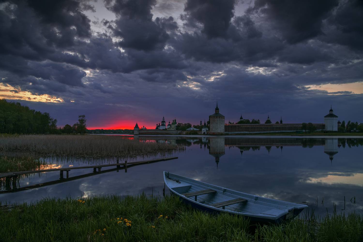 кирилло-белозерский монастырь, кириллов, сиверское озеро, вологодская область, Олег Зверев
