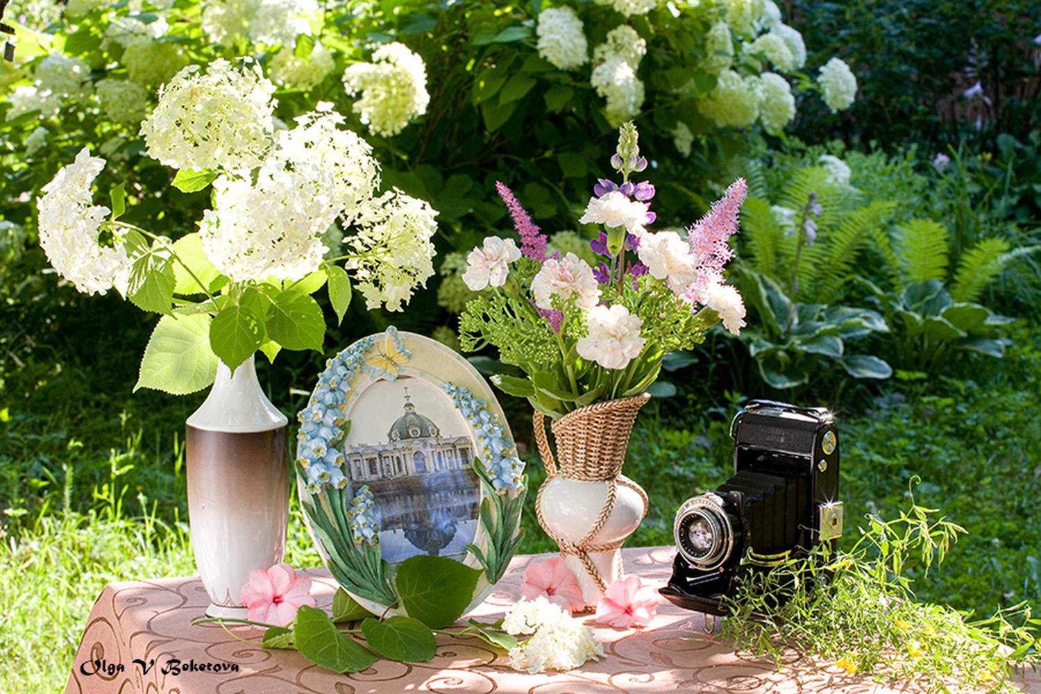 натюрморт в стиле ретро, Бекетова Ольга