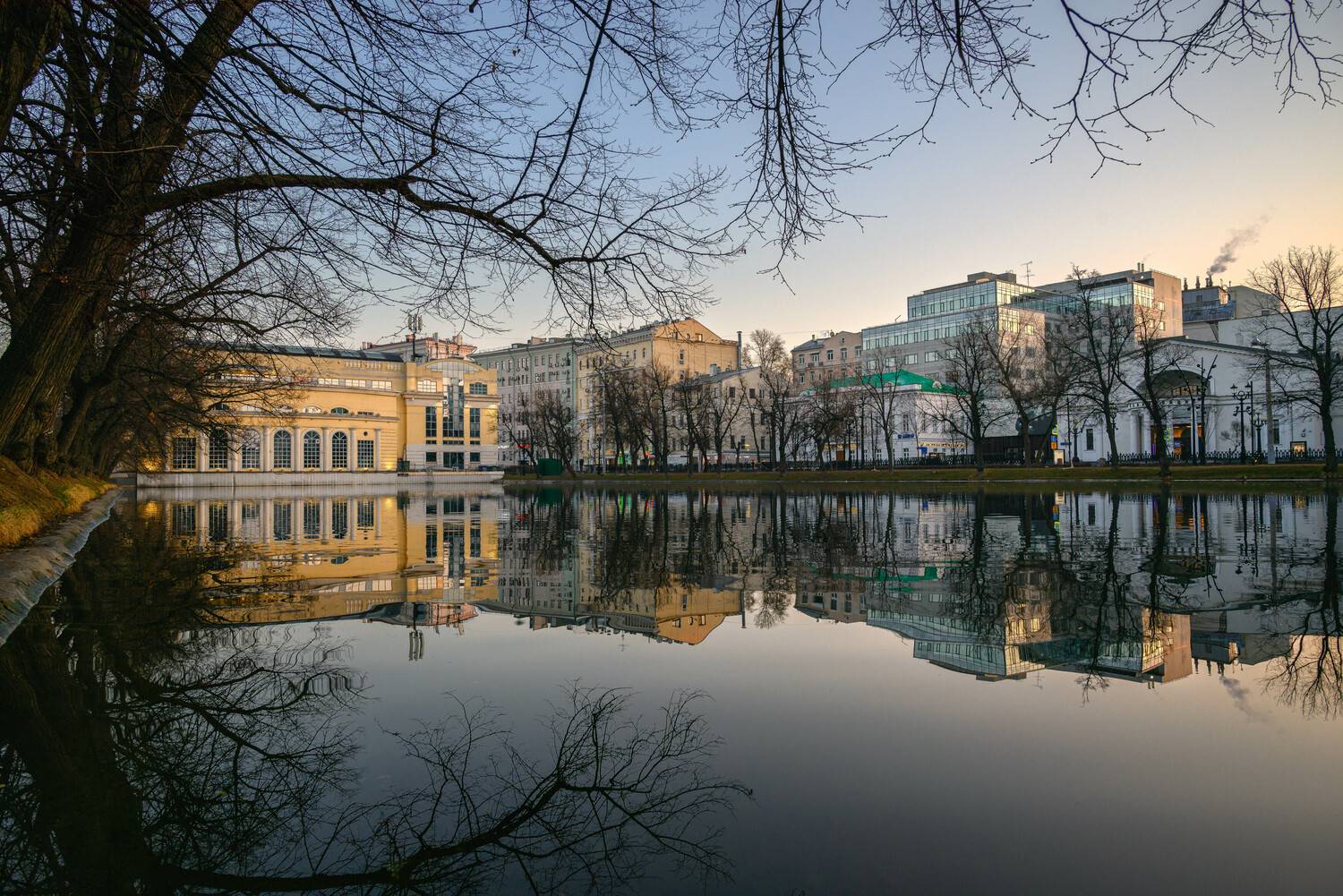 москва, город, утро, Сережин Сережа