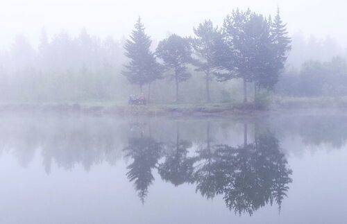 Утро рыбака