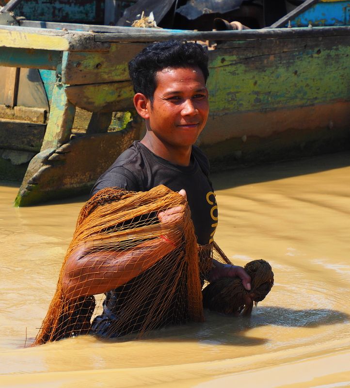 камбоджа Рыбак фото превью