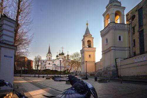 Московское утро...