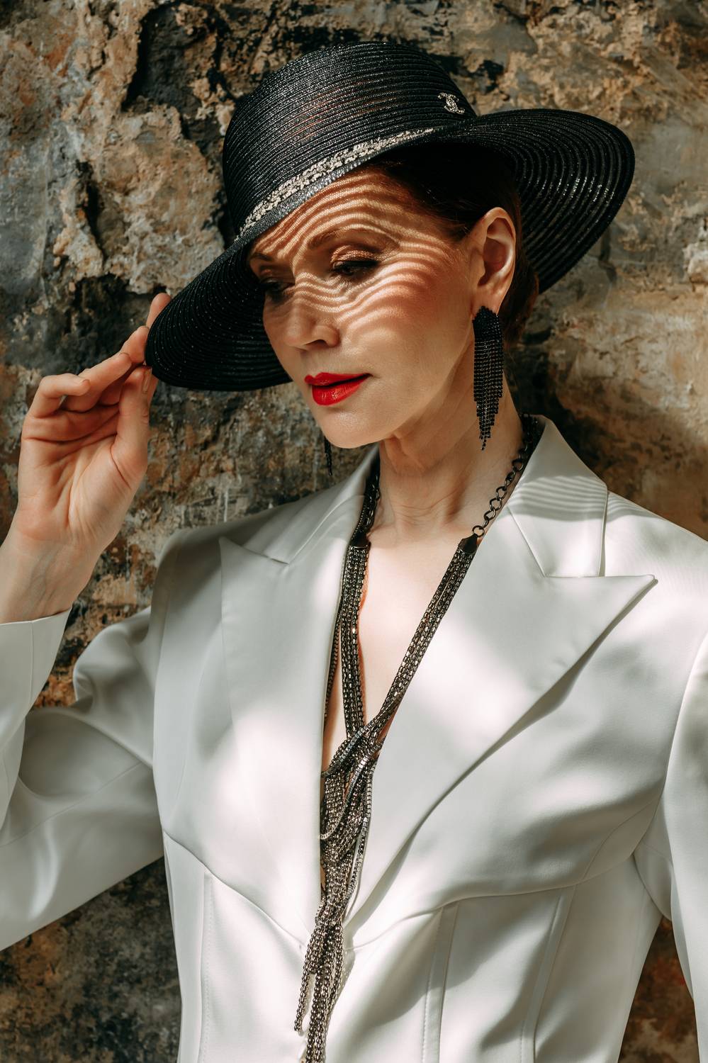 фешен, мода, шляпа, студия, свет, тени, женщина, Алексей Плешков