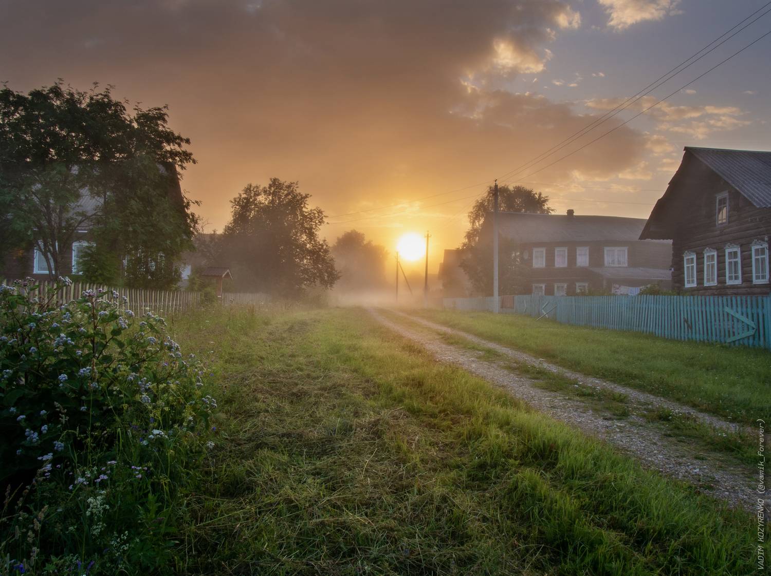 лето, север, кадыевская, устьянский район, архангельская область, русский север, Вадим Козыренко
