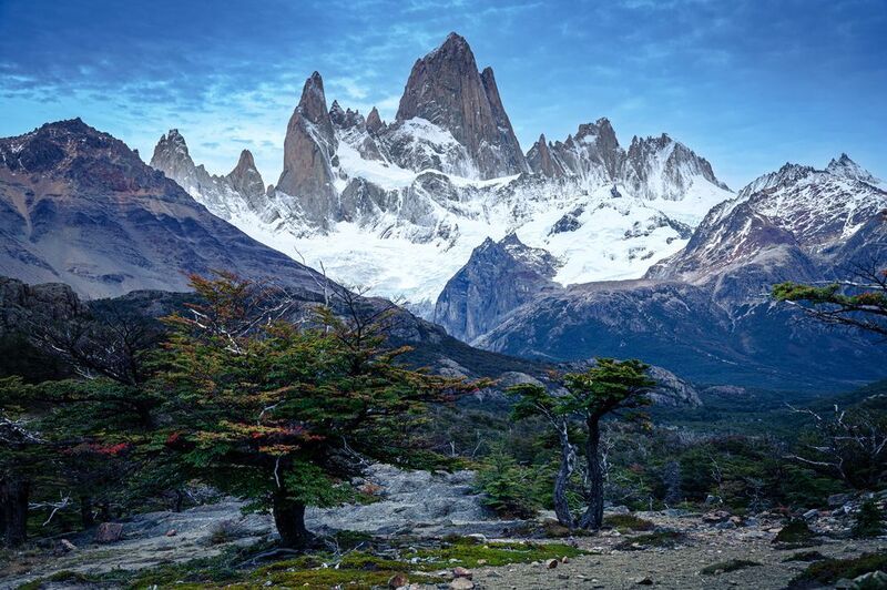 fitz roy, fitzroy, cerro torre, el chalten, chalten, patagonia, argentina, фицрой, серро-торре, эль-чалтен, аргентина, патагония Сапфировая долина фото превью