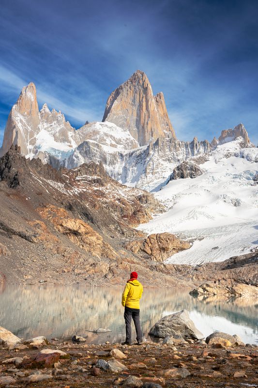 fitz roy, fitzroy, cerro torre, el chalten, chalten, patagonia, argentina, фицрой, серро-торре, эль-чалтен, аргентина, патагония Первая встреча фото превью
