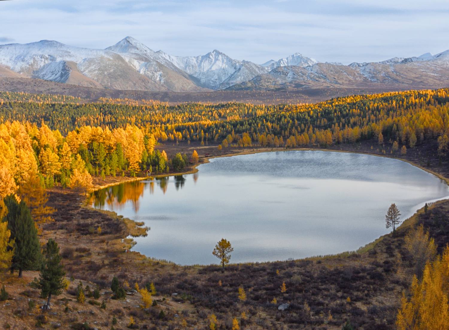 Россия, Алтай,Киделю озеро,пейзаж, Лариса Дука