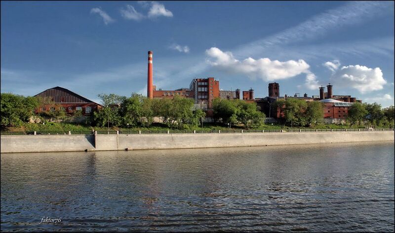 город, архитектура,  москва Трёхгорный пивоваренный завод фото превью
