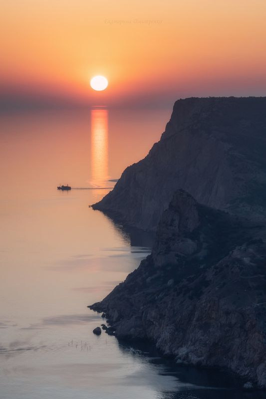 Бархатный закат фото превью