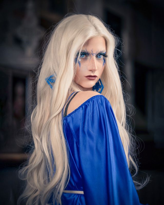 девушка, портрет, косплей Косплей девушка фото превью