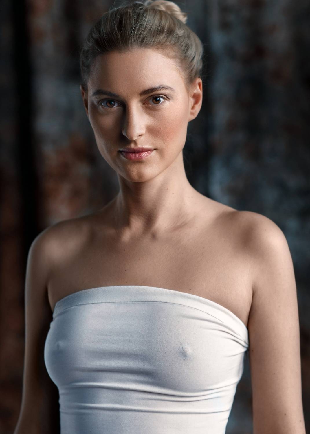 портрет девушка студия красота грудь взгляд тело, Герасимов Михаил