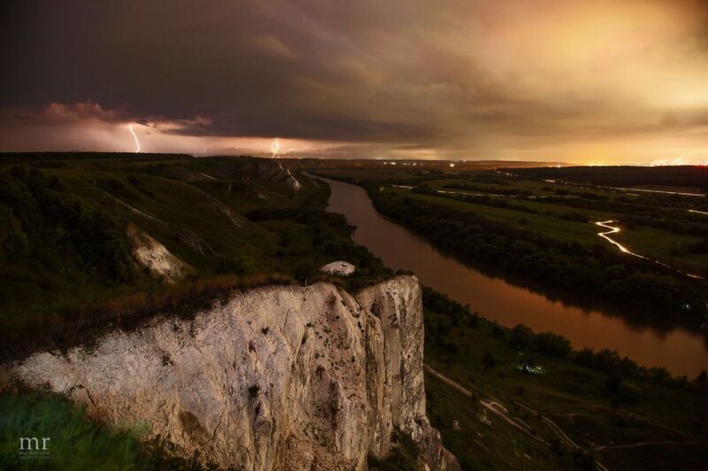 Сторожевое, гроза вдалеке фото превью