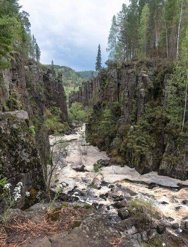 Каньон Уковского водопада