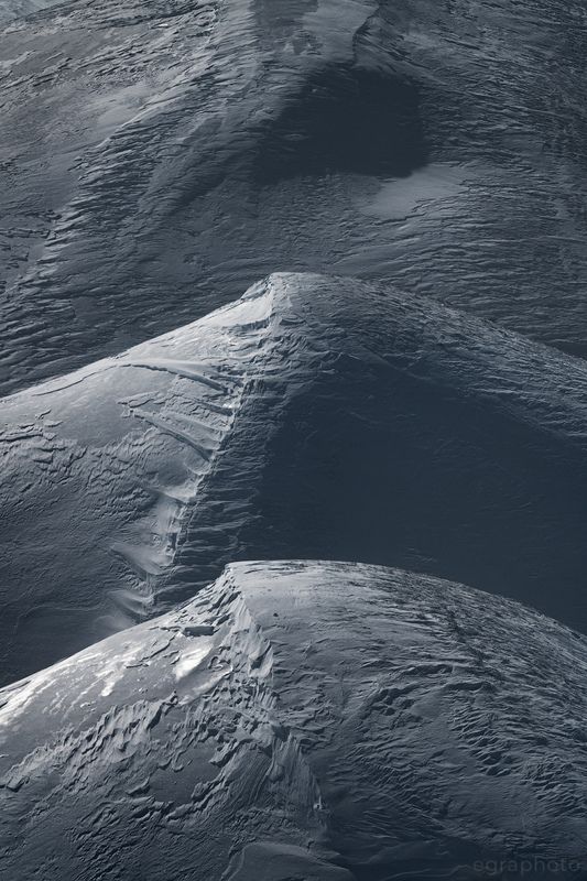 долгие горы, оренбургская область, урал, россия Долгие горы. Наст. фото превью