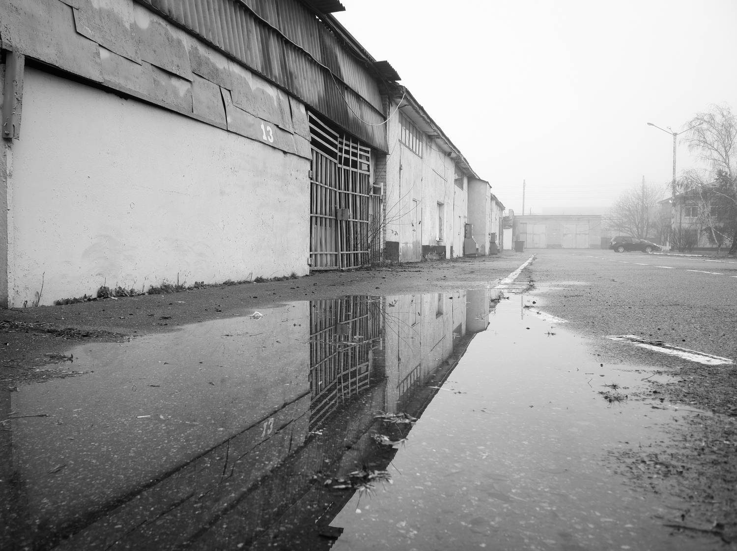 отражение, туман, тишина, 13, Зорин Миша