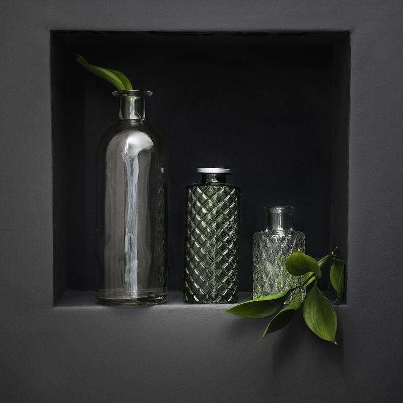 натюрморт, овощи, фрукты, стекло Без названия фото превью