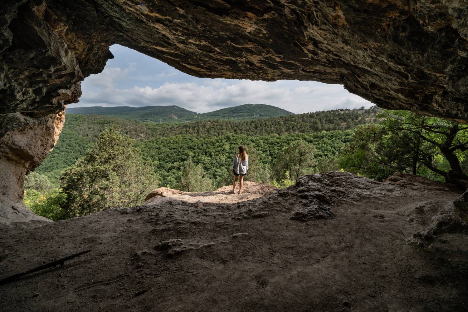 Россия, Крым, Севастополь, Чернореченский каньон, пещера Мурзак-Коба, , Гаврилов Юрий